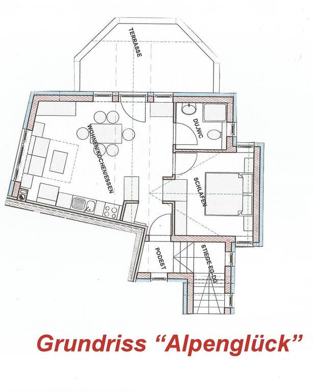 Apartmán Am Schwand Grän Exteriér fotografie